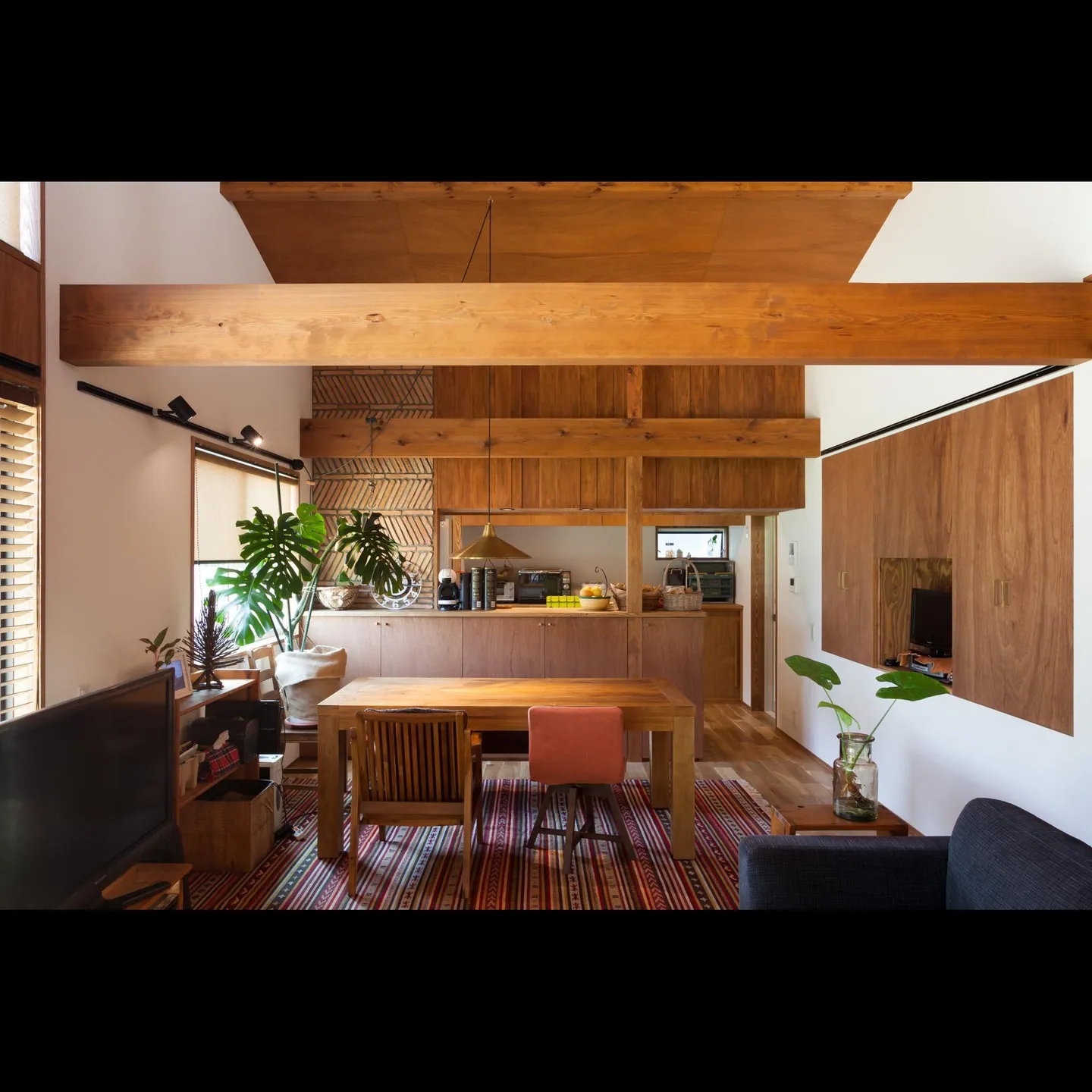 年月が経って真に完成する家。